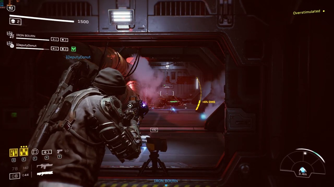 Aliens: Fireteam Elite - Priority One: Rescue on Extreme (Gunner Gameplay)