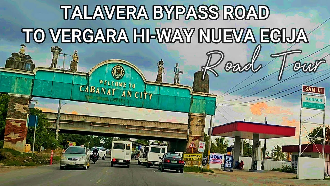 NUEVA ECIJA ROAD TRIP FROM TALAVERA BYPASS ROAD TO VERGARA HIWAY CABANATUAN ON A CLOUDY DAY
