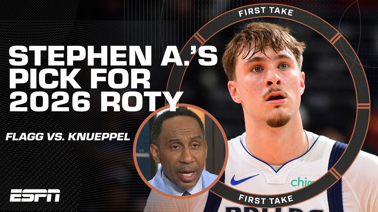 Cooper Flagg & Kon Knueppel STILL FIGHTING for Rookie of the Year? 🏆 | First Take