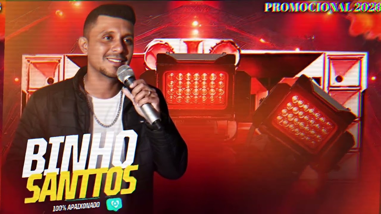 BINHO Santtos  CD completo Ao vivo Promocional 2026