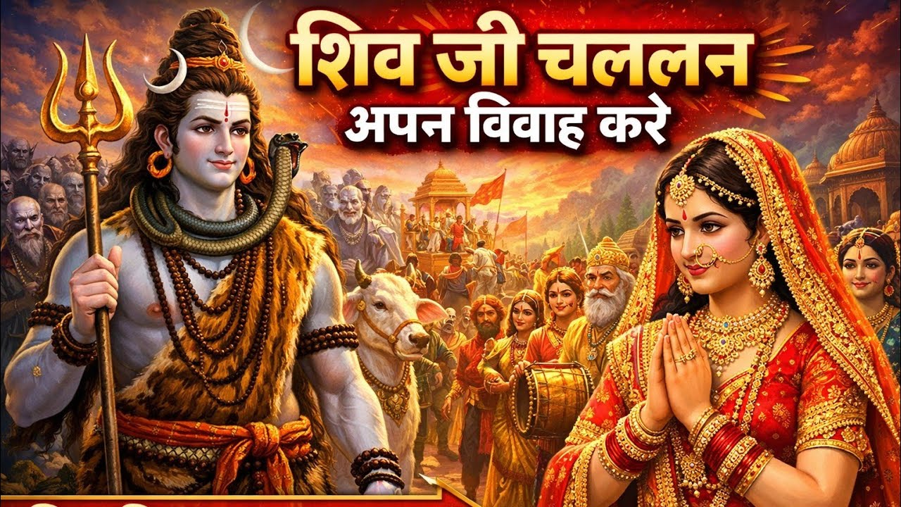शिव जी चललन अपन विवाह करे !!@समायरा शिव  यूट्यूब चैनल पर ।#शिव विवाह !! शिव भक्ती bhole nath song 