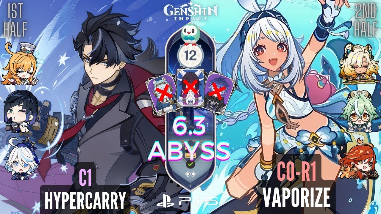 Wriothesley & Mualani | Spiral Abyss 6.3 [Luna 4] | Genshin Impact 
