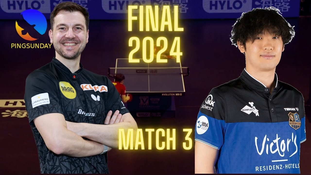 Final Europe 2024 | Match 3 - Timo Boll vs Muramatsu Yuto