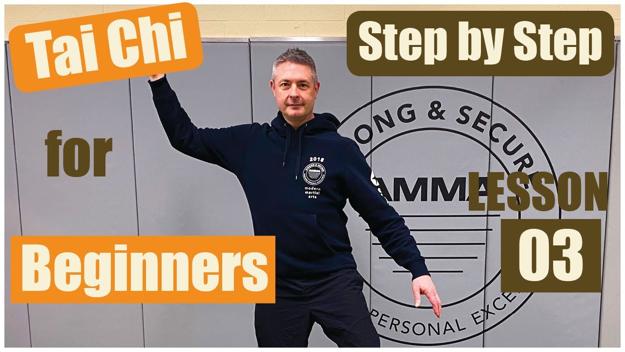 Tai Chi for Beginners~ Step by Step 03- Stork Cools Its Wings