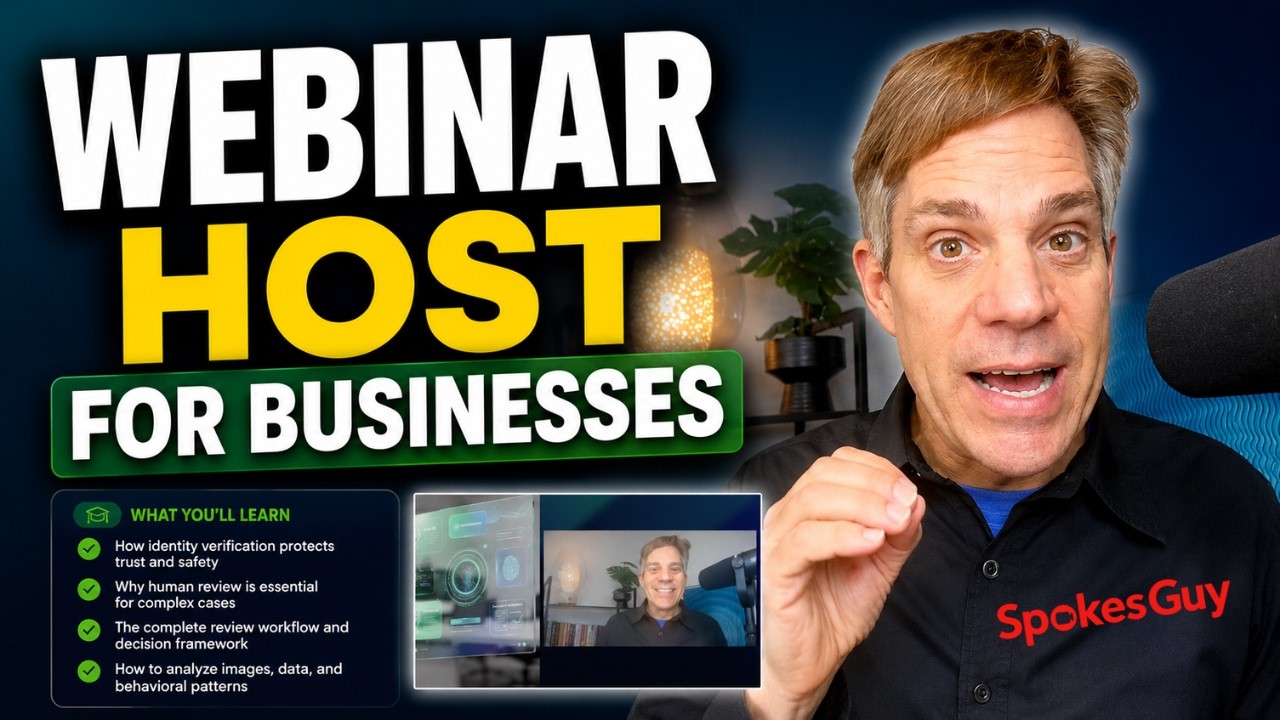 Webinar Host, SpokesGuy 