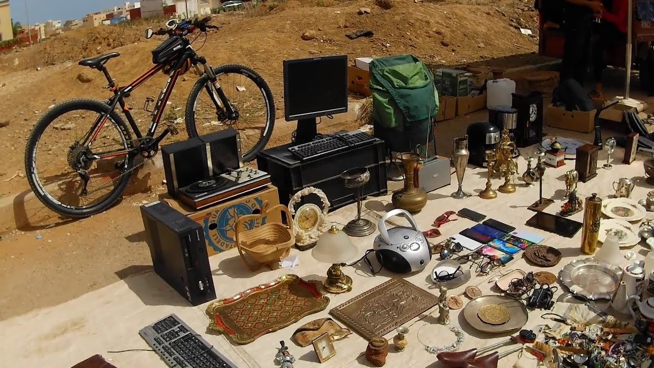 جولتنا الاخيرة بسوق اللويزية سوق ولا عامر في هاد الصيف بصحاب الاثاث المستعمل