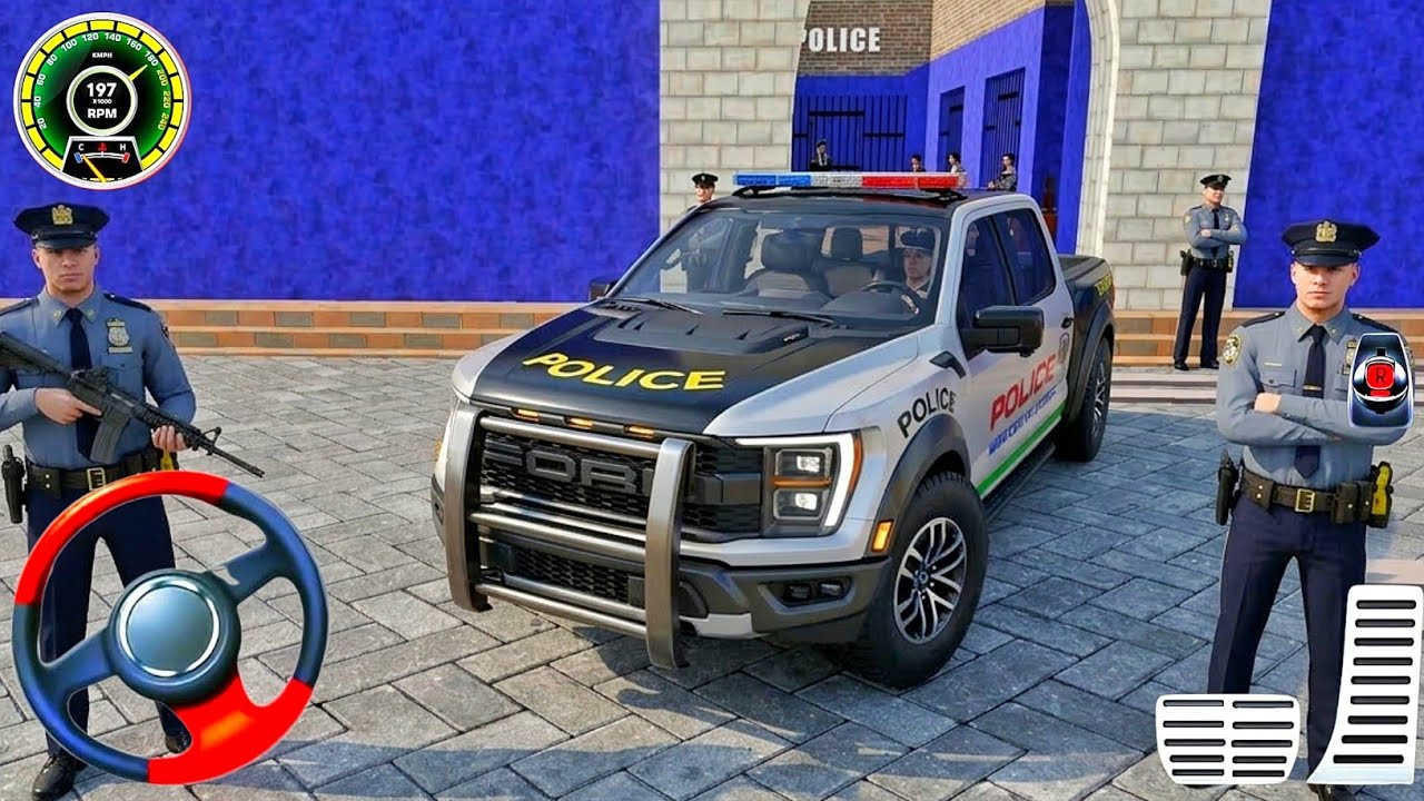 Police Car Chase Driving Game Realistic! Extreme Police Car Game 3D Driving Game - Android Gameplay