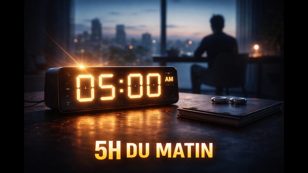 La neurochimie cachée de 5h du matin expliquée enfin