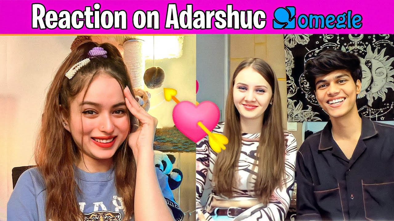 Mynaa Reacting On  @adarshuc   Omegle Videos | Found My Russian Love On Omegle |  ❤️ ❤️