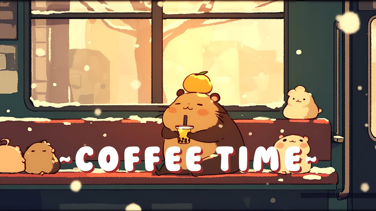 Capybara Lofi Radio | Study & Chill Music Mix 🦫 🎮 ☕