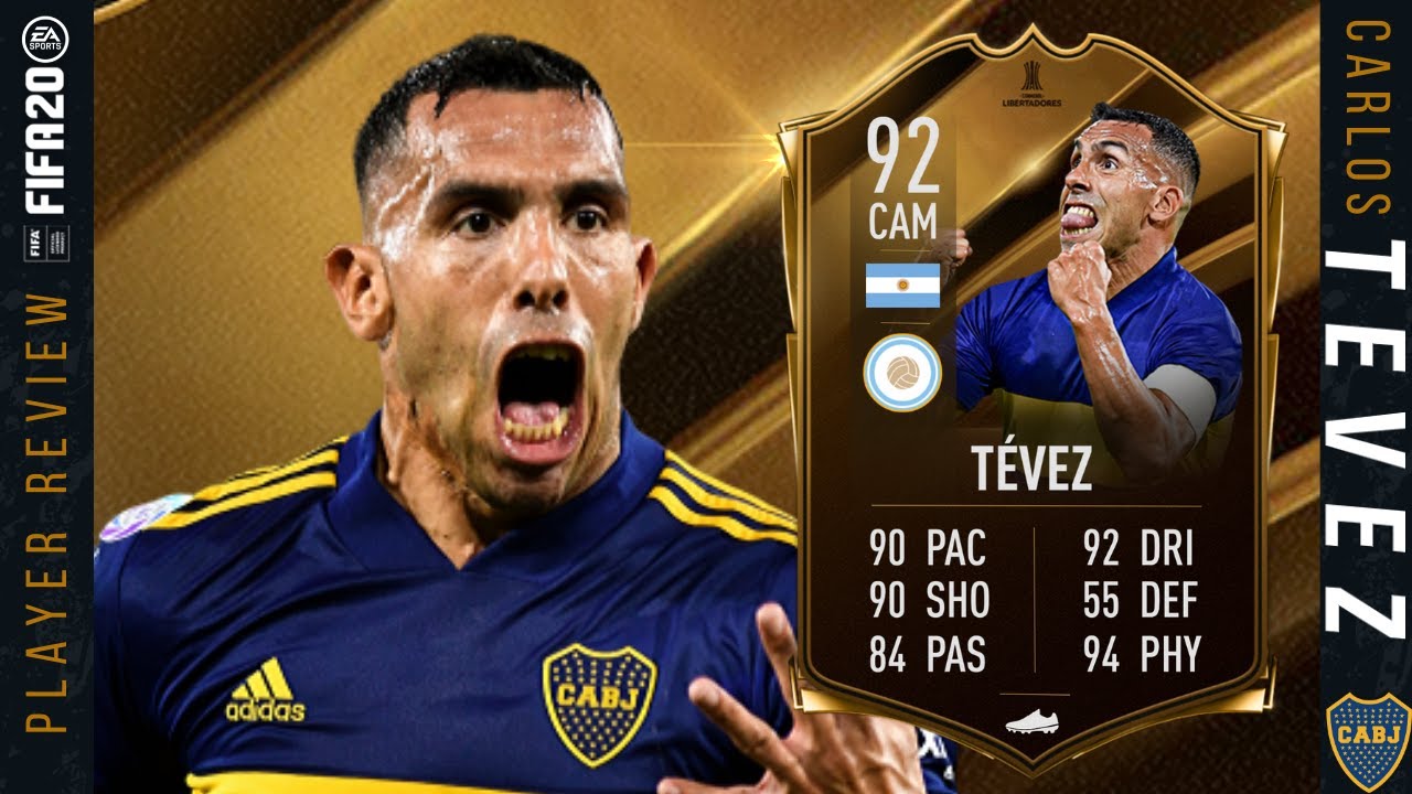 THIS CARD IS INSANE! 92 LIBERTADORES TEVEZ REVIEW! FIFA 20 Ultimate Team