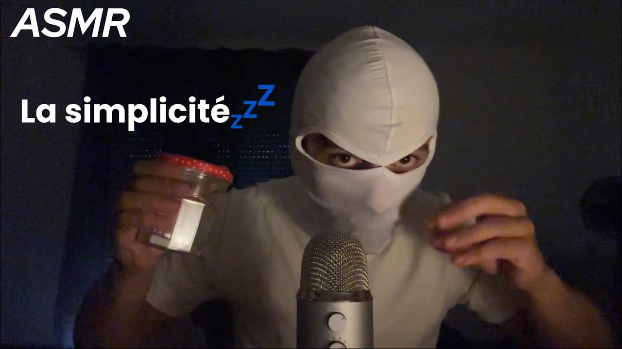 ASMR-La SIMPLICITÉ de cette VIDÉO te fera FRISSONNER  ᯓouvre et ferme les yeux/tappingᯓ