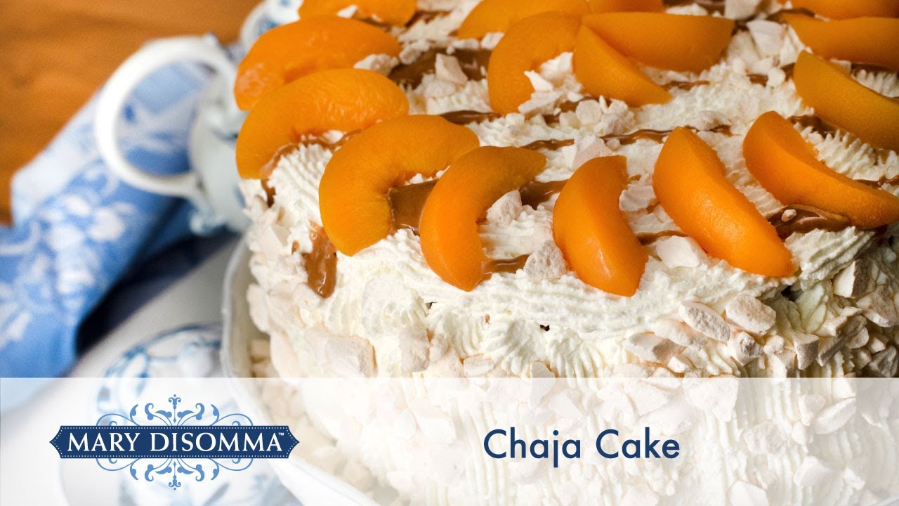 Mary&rsquo;s Chiffon Chaja Cake with Homemade Dulce de Leche Recipe | Mary DiSomma