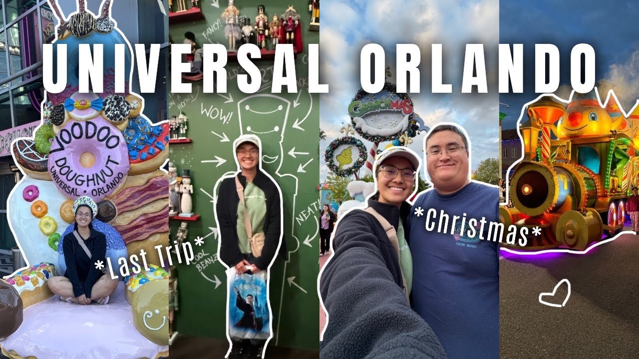Видеоблог Universal Orlando | Рождественский парад, Гринчмас, залив Вулкан в ноябре