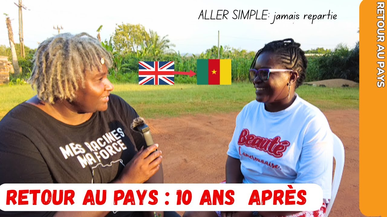 ALLER SIMPLE : Partie d’Angleterre pour le Cameroun, 10 ans plus tard elle n’est jamais repartie