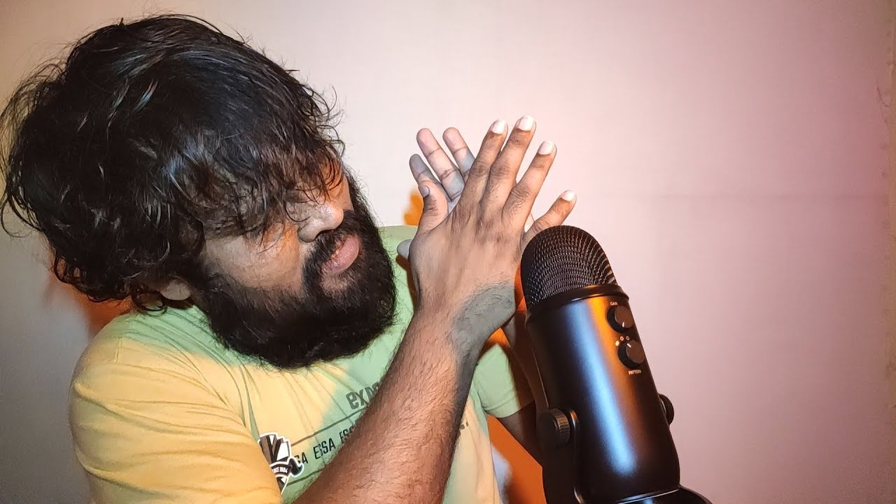 ASMR Hand Rubbing fast