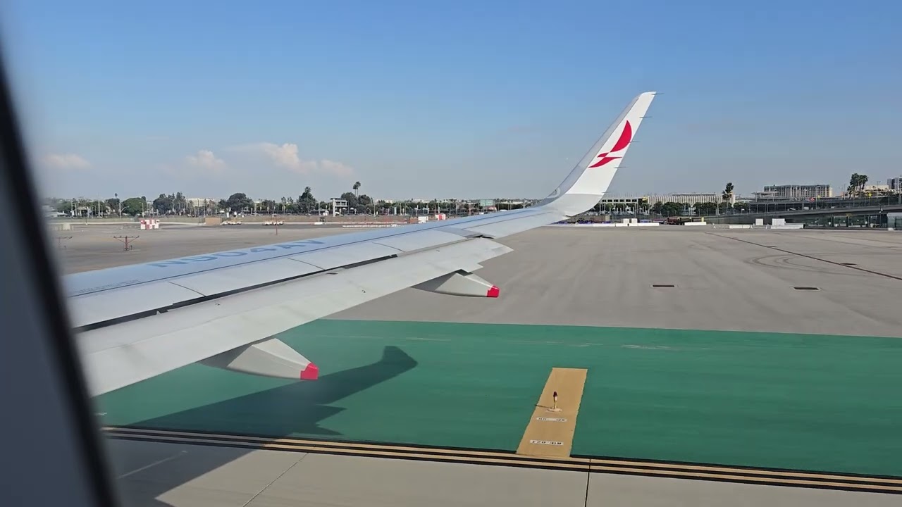 TAKE OFF - LAX TO GUATEMALA CITY