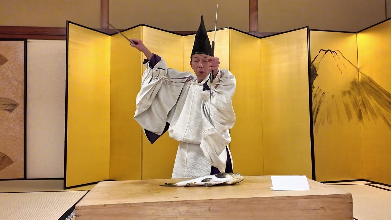 Yusoku Ryori Mankamerou - $647 Japanese Kaiseki Dinner and fish carving ceremony, Kyoto