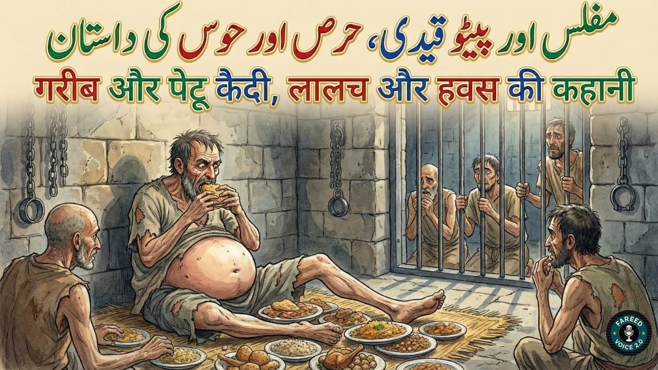 Mufls Or Peto Qeedi, Hars or Hus Ki Dastan | एक निर्धन और लालची कैदी, लोभ और वासना की कहानी |
