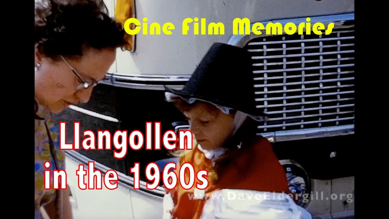 Visit to Llangollen in 1969, Vintage Cine Film