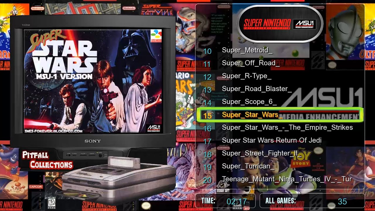 SUPER NES CD SNESCD SNES CD MSU 1 CDROM ATTRACT MODE RETRO FE By ABANDONTECA