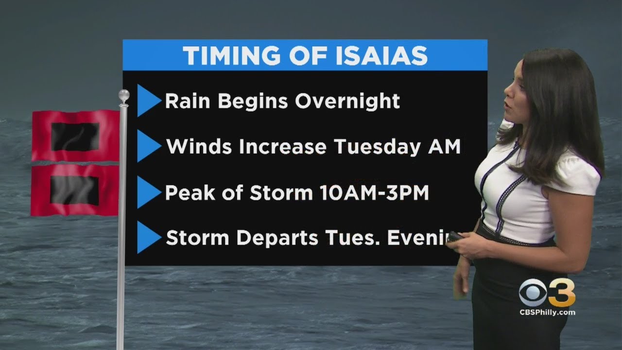 Philadelphia Weather: Tropical Storm Warning In Effect