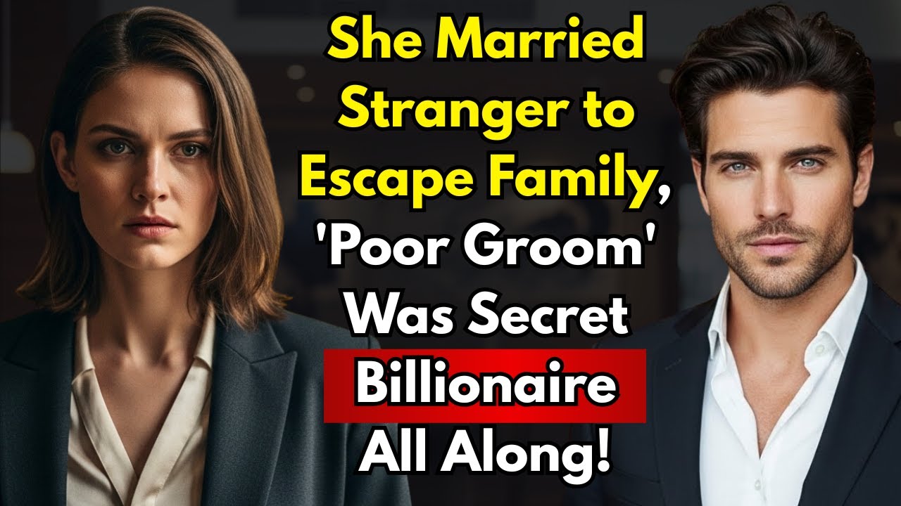 She Married Stranger to Escape Family&mdash;'Poor Groom' Was Secret Billionaire All Along!