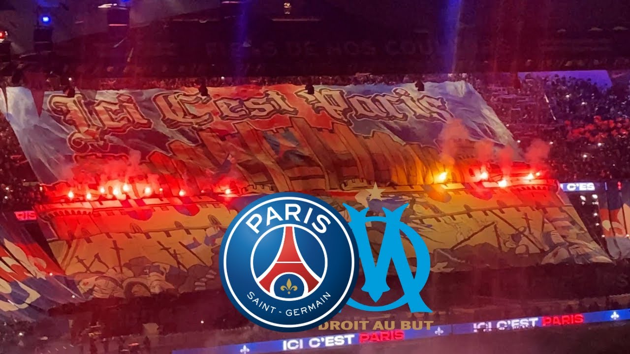 AMBIANCE PARIS - MARSEILLE (PSG-OM) (3-1) - LE PSG SURCLASSE L'OM ET FONCE DROIT VERS LE TITRE