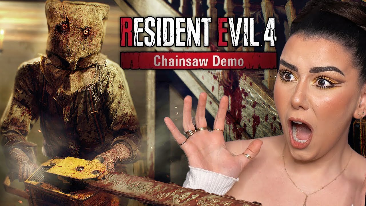 RESIDENT EVIL 4 REMAKE Gameplay Playthrough & Reaction (FULL DEMO)
