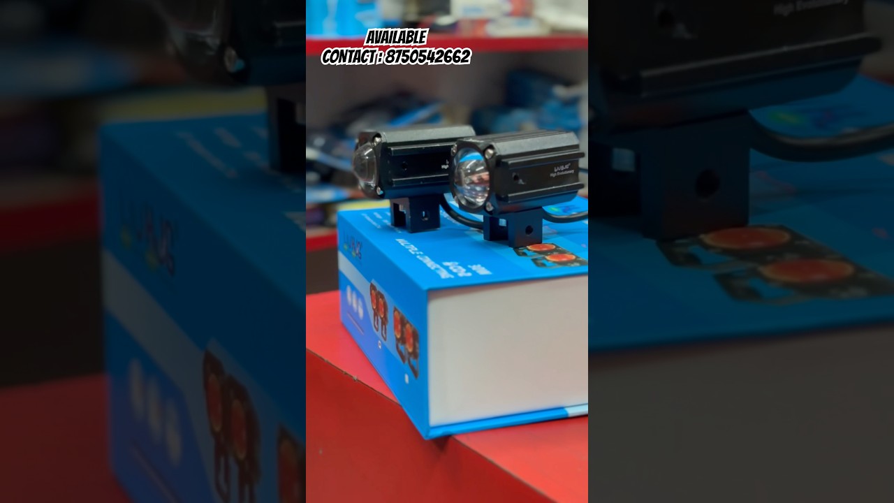 HJG MINI DRIVE VERSION 4 FOG LIGHTS 🤩 AVAILABLE ALL OVER INDIA DELIVERY 🚚 CONTACT : 8750542662