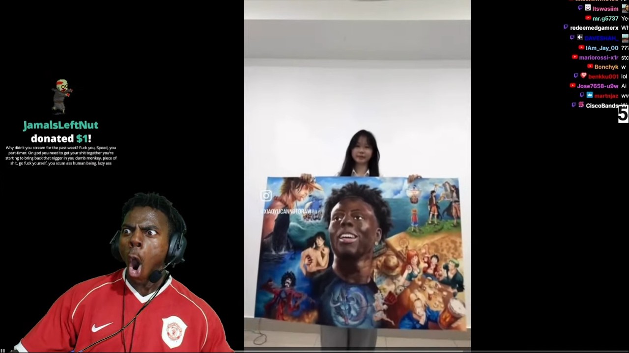 iShowSpeed Reacts To INSANE Fan Art 🎨