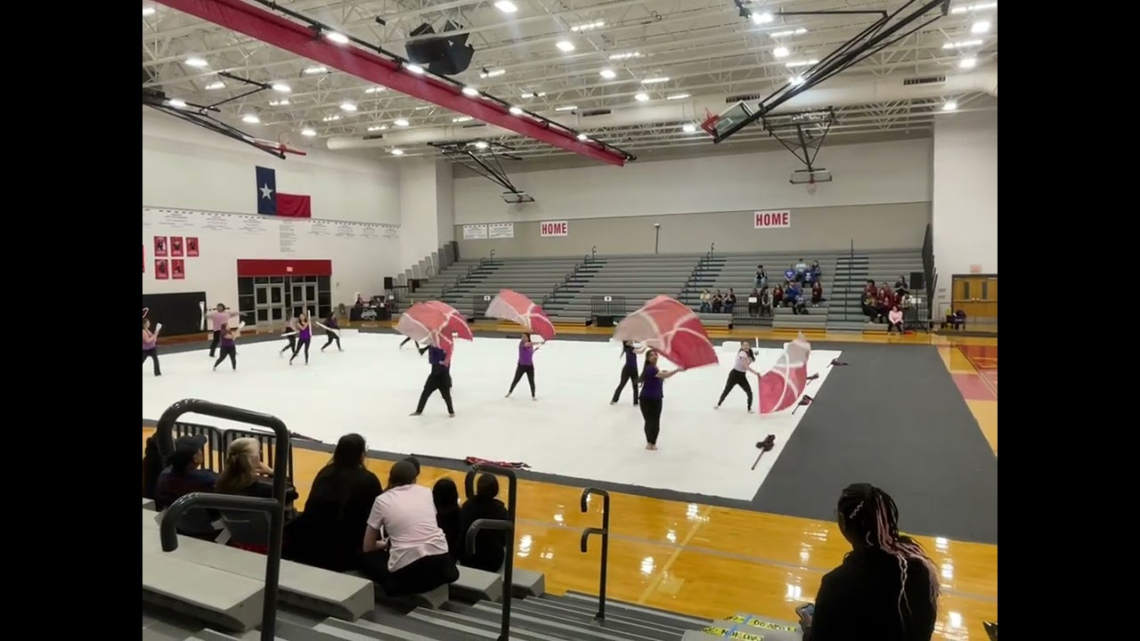 Ross S Sterling HS JV Color Guard ‘26 “Lights, Cameras and Confidence”