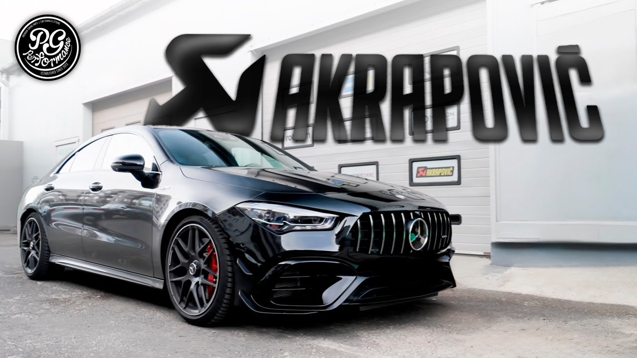 CLA 45S AMG- WYDECH OD AKRAPOVIĆ
