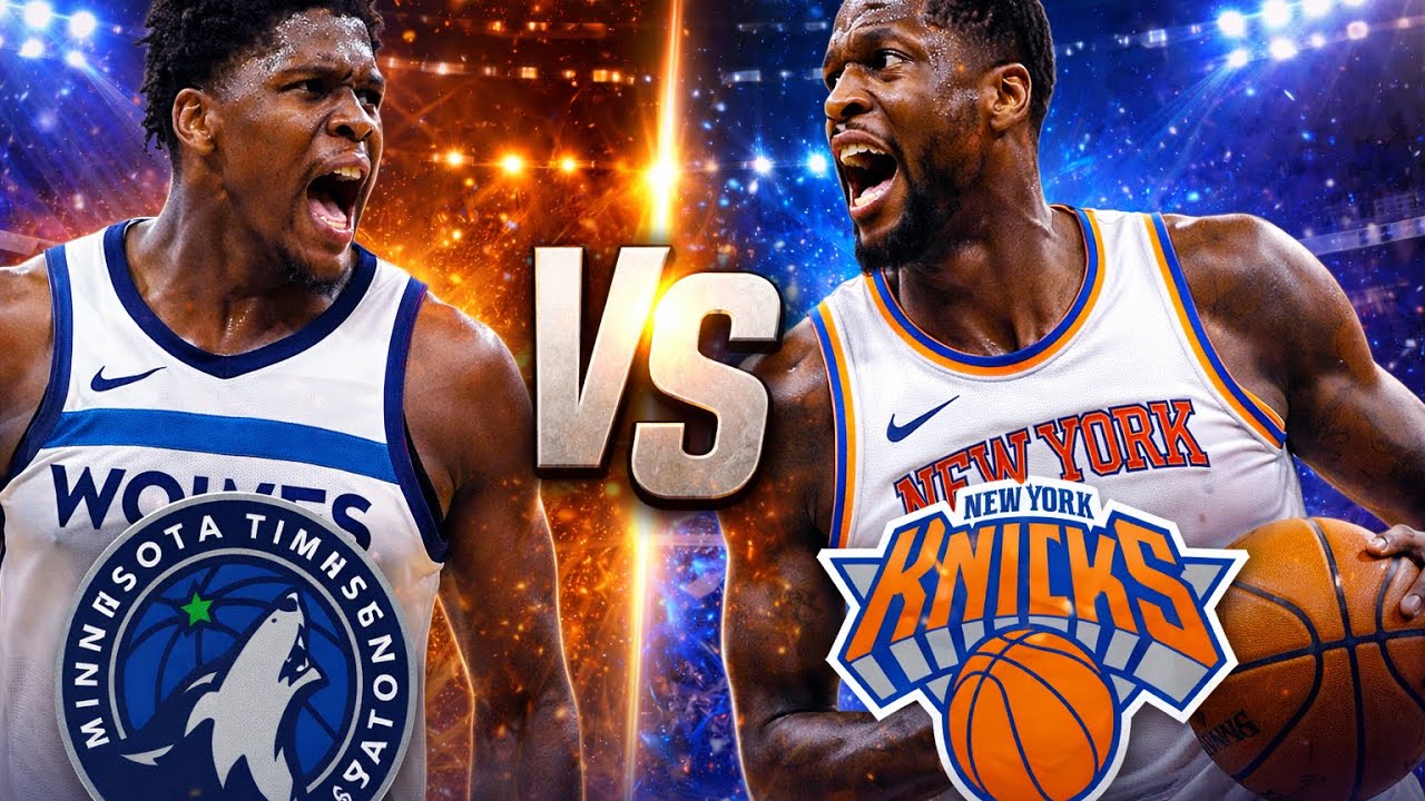 KNICKS VS TIMBERWOLVES NBA FINALS 2024