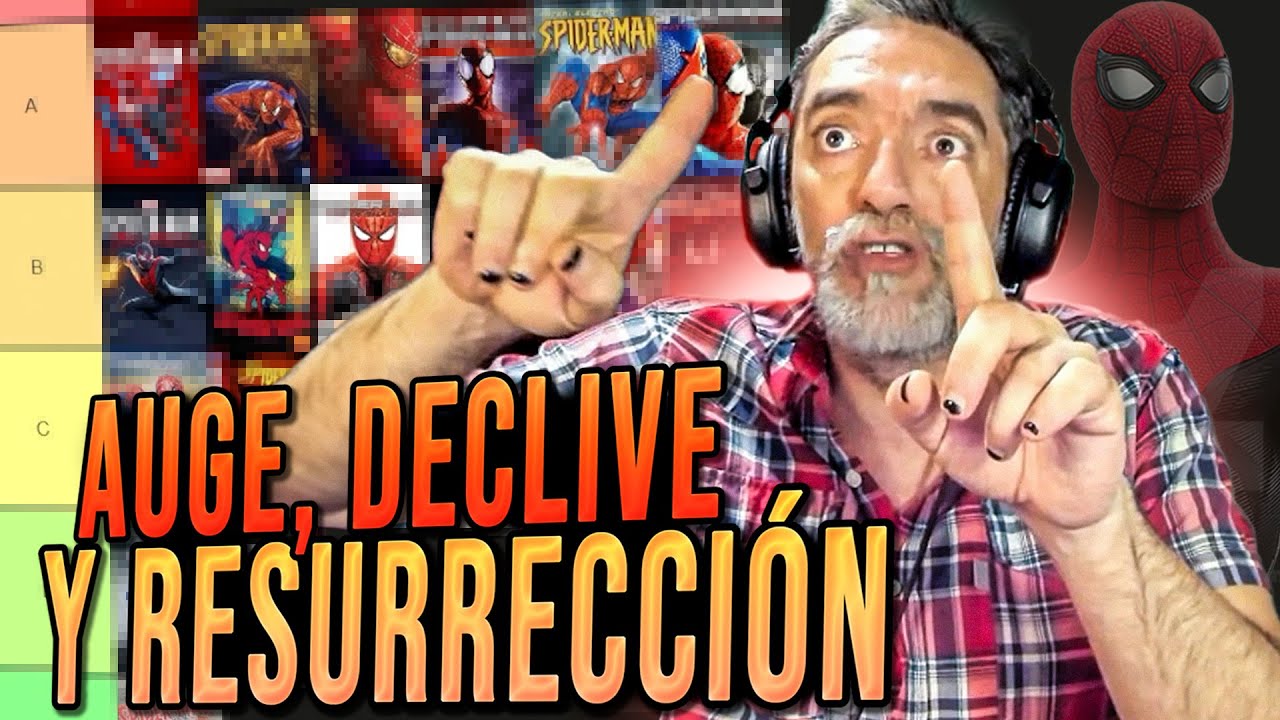 Tier List: Videojuegos de SPIDER MAN | Tiempo de Videojuegos