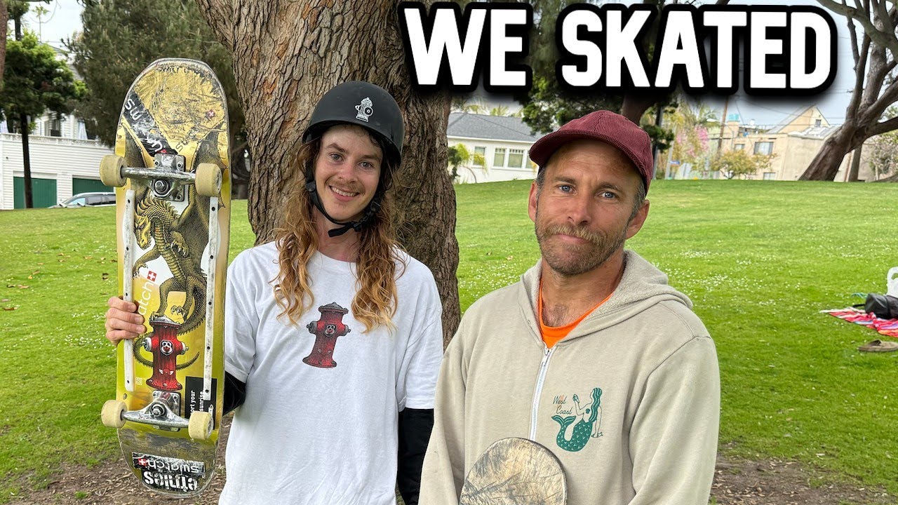 I Actually Skated With Andy Anderson