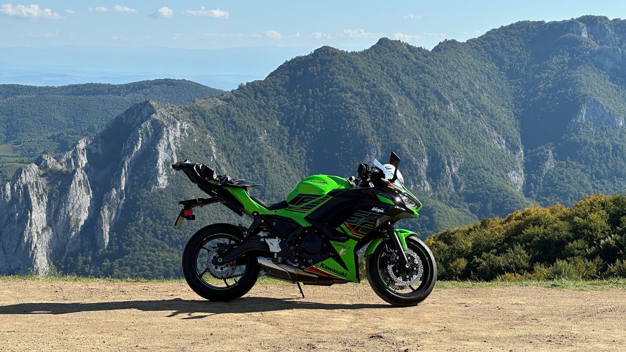 I rode my Kawasaki Ninja 650 on Transapuseana for the first time