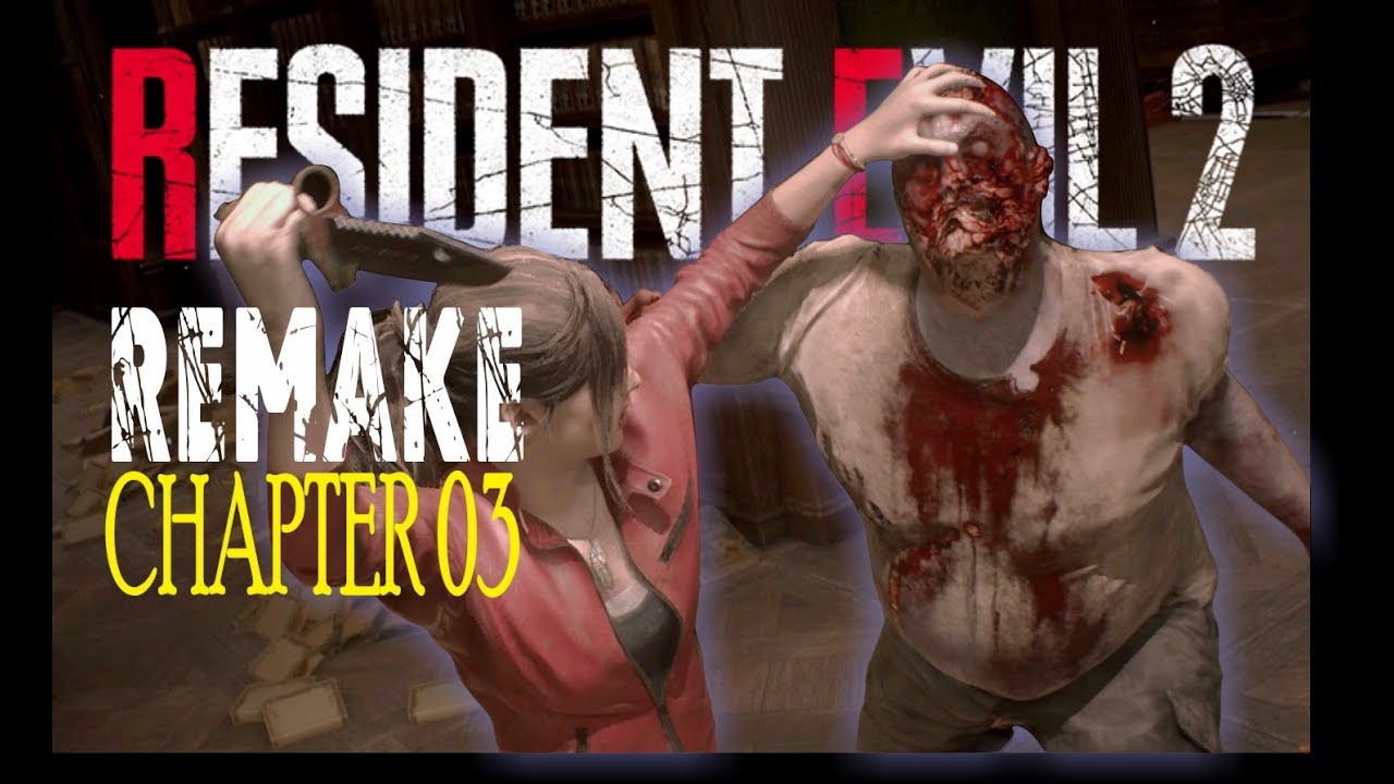 RESIDENT EVIL 2 REMAKE [CHAPTER 03] R.P.D Raccoon Police Station - GamePC 2160p30FPS