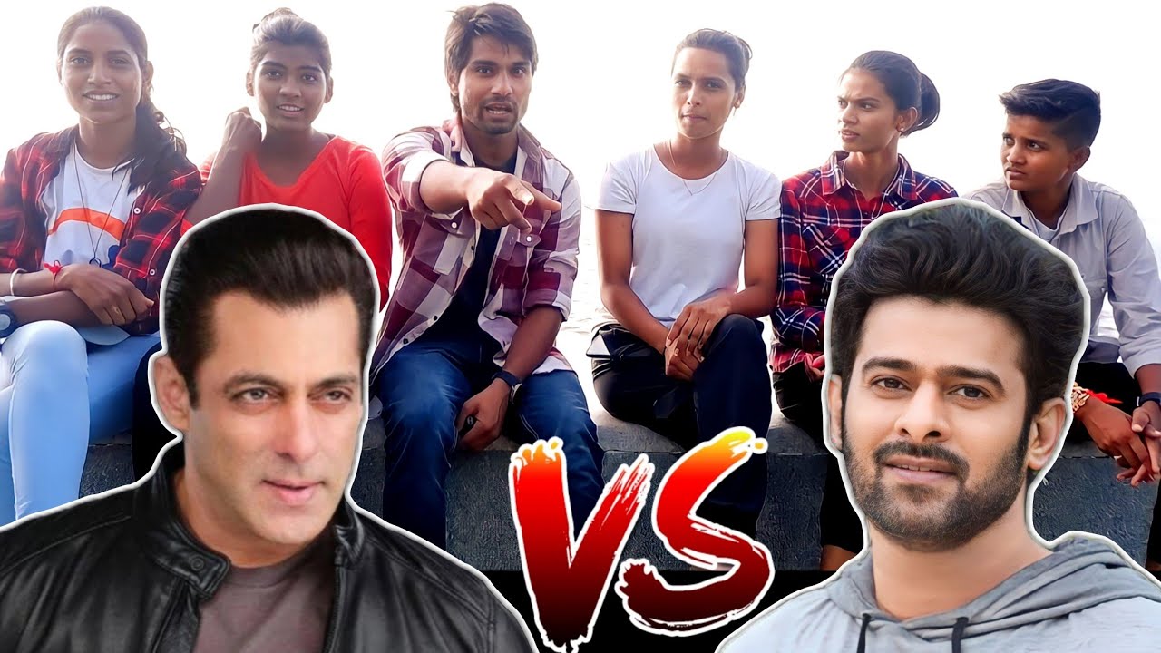 Who Is Better Prabhas OR Salman Khan | Public Reaction | What people think tiger 3 vs saalar movie