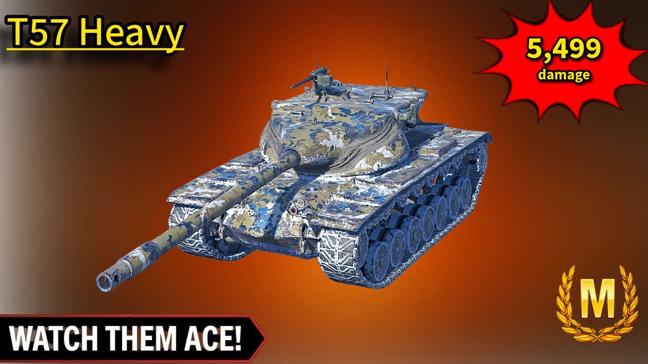 T57 Heavy: High Damage Replay of 5,499