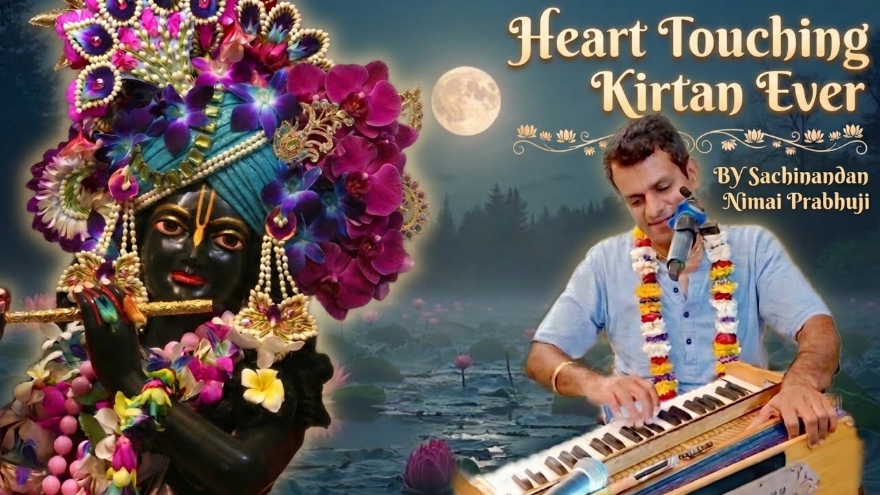 Hare Krishna Kirtan in “Hum Tere Pyar Mein” Tune | Sachinandan Nimai Prabhu | ISKCON Kirtan