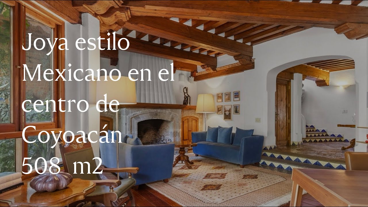 Casa Salvador Novo en Coyoacán | Mansión mexicana de $40 millones