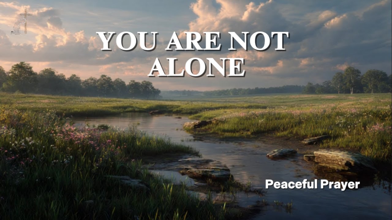 I’m Not Alone | Peaceful Gospel Worship Song with Lyrics & Nature Visuals