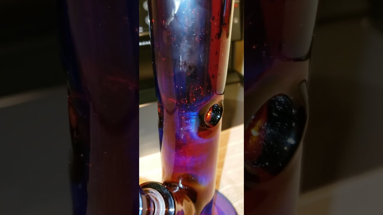 My New #Glass #WaterPipe #Bong  #18inch  #IceCatcher #Gear #Premium #7mm