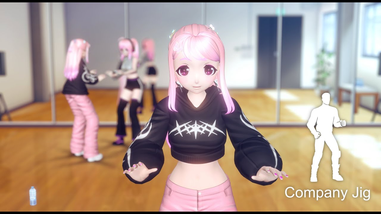 【MMD Fortnite】Company Jig (Motion DL)