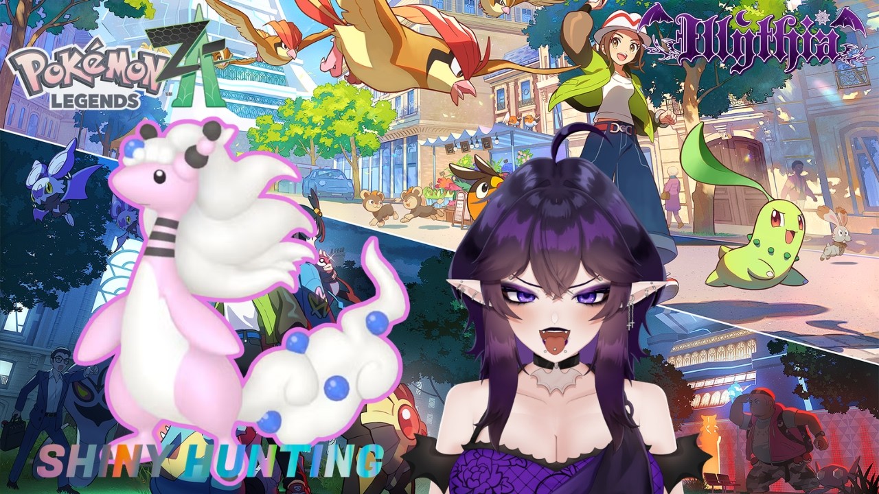 ♱ Pokemon Legends Z-A ♱ Shiny Hunting Alpha Ampharos!