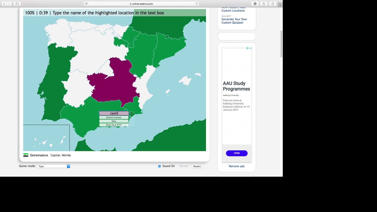 Spain Autonomous Communities (Type): Former WR
