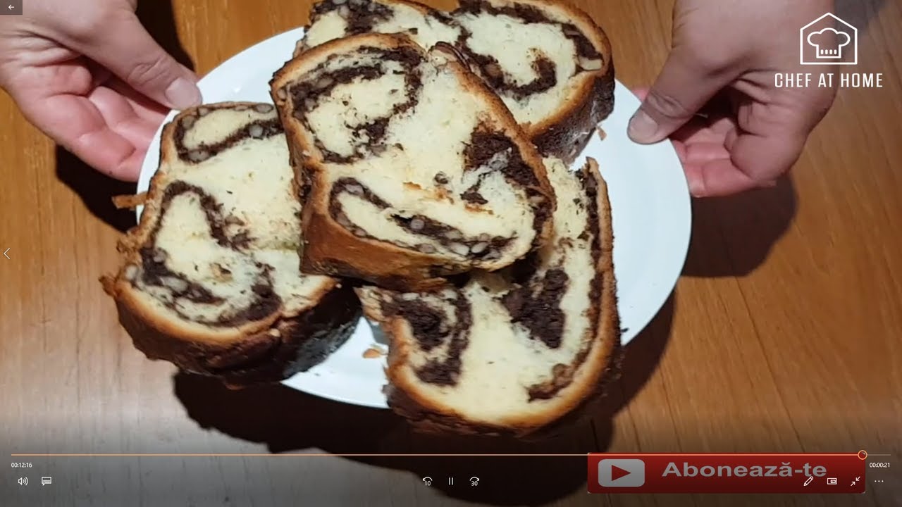 Cozonac de paste | Cozonac Pufos cu Smantana | Pas cu Pas