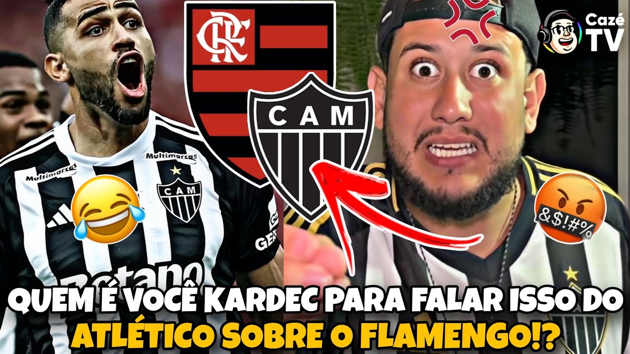 ATLÉTICANO SURTOU POR OUVIR VERDADES SOBRE O FLAMENGO KKKK E SANTISTA... ( CHARLA PODCAST E MAIS )