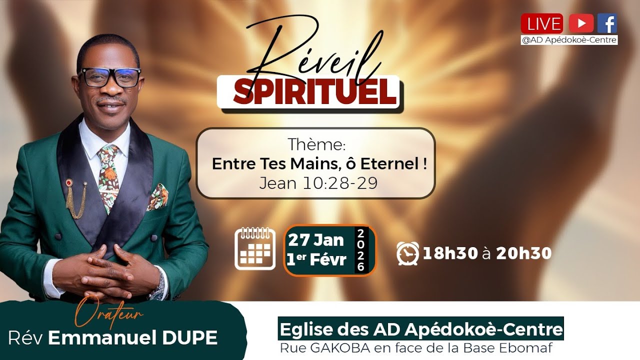REVEIL SPIRITUEL JOUR 4/ REV. EMMANUEL DUPE